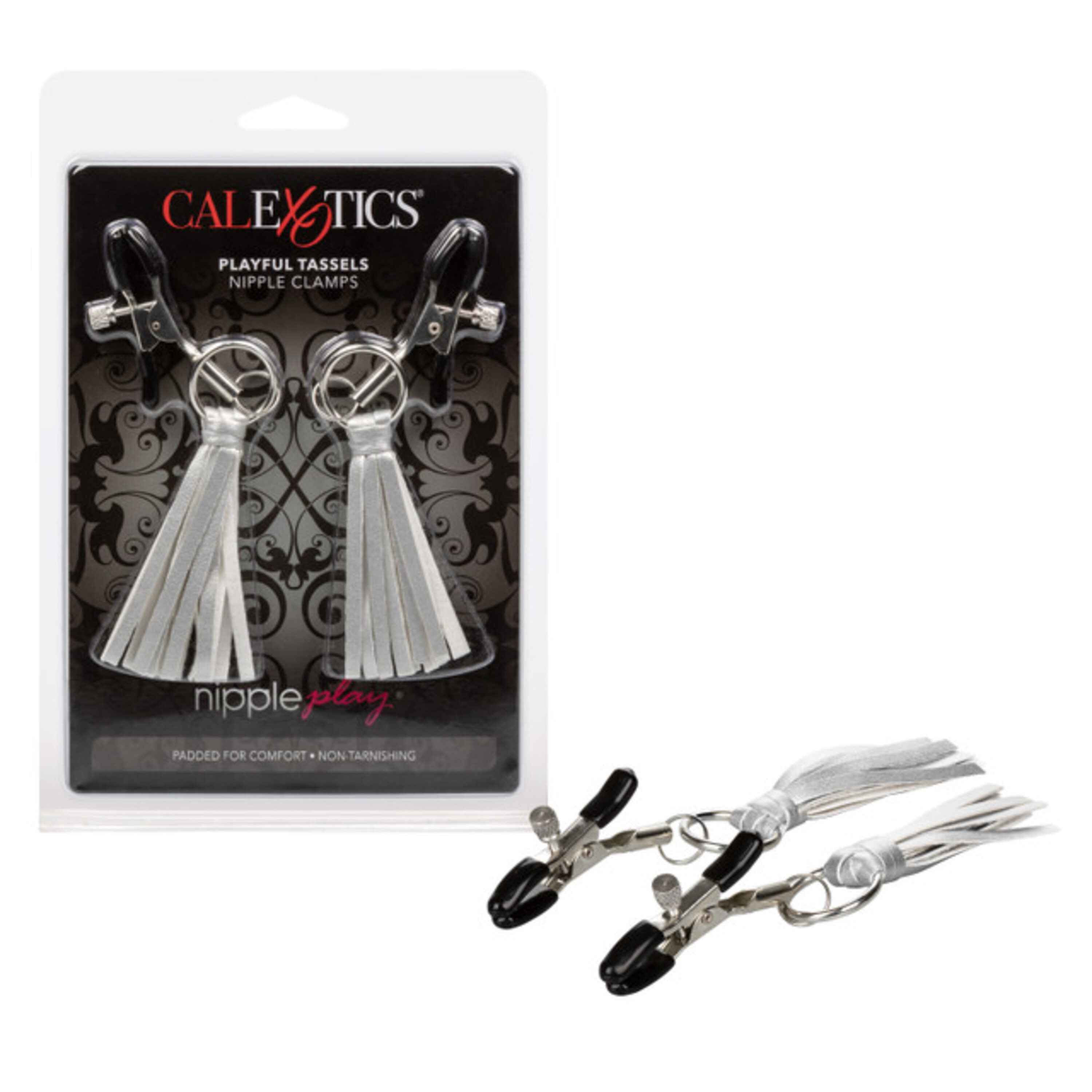 Silver Playful Nipple Clamps